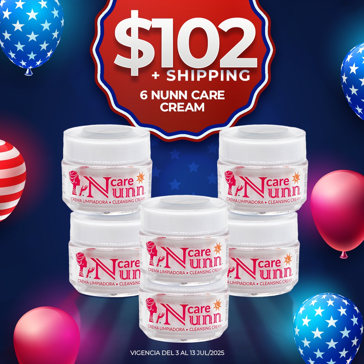 Nunn Care Cream (6 Pack)
